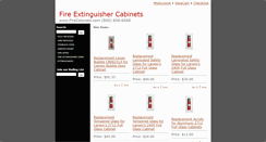 Desktop Screenshot of firecabinets.com